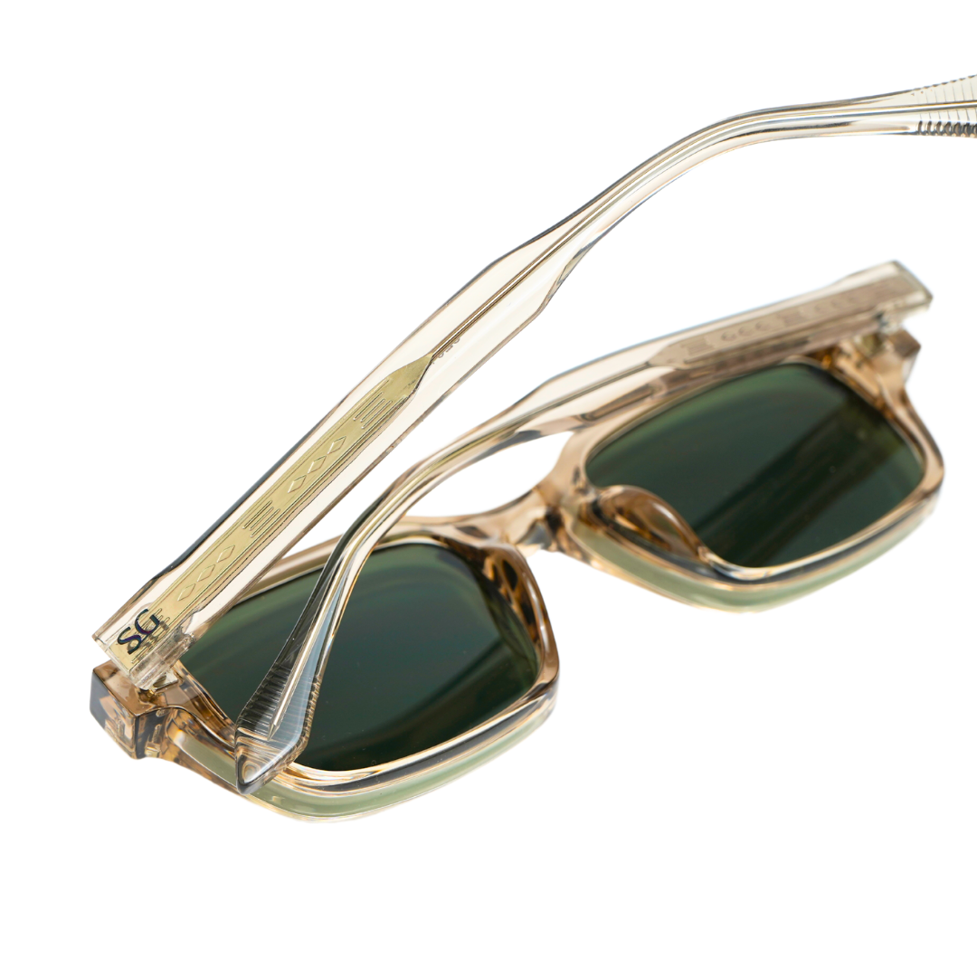 Dom [Transparent Green] Sunglasses