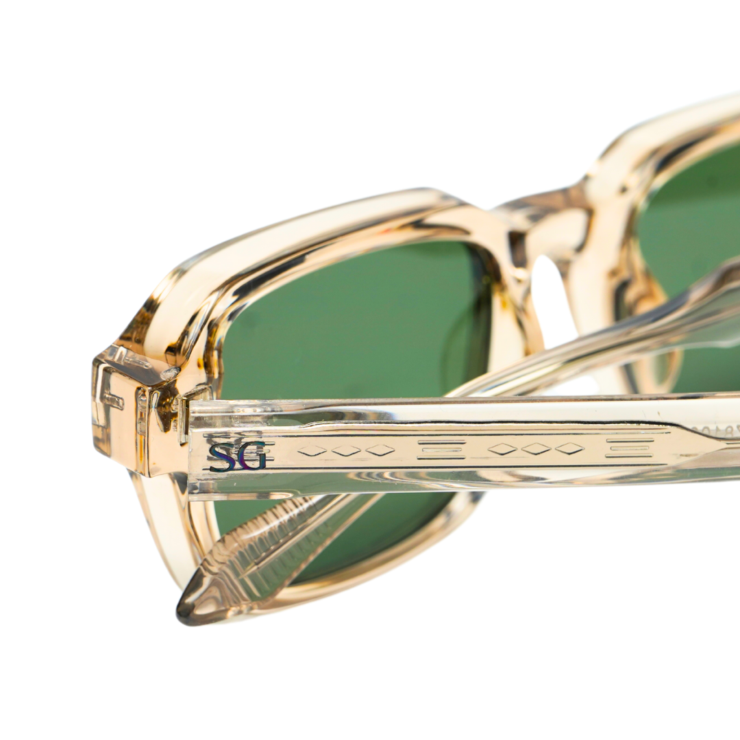 Dom [Transparent Green] Sunglasses