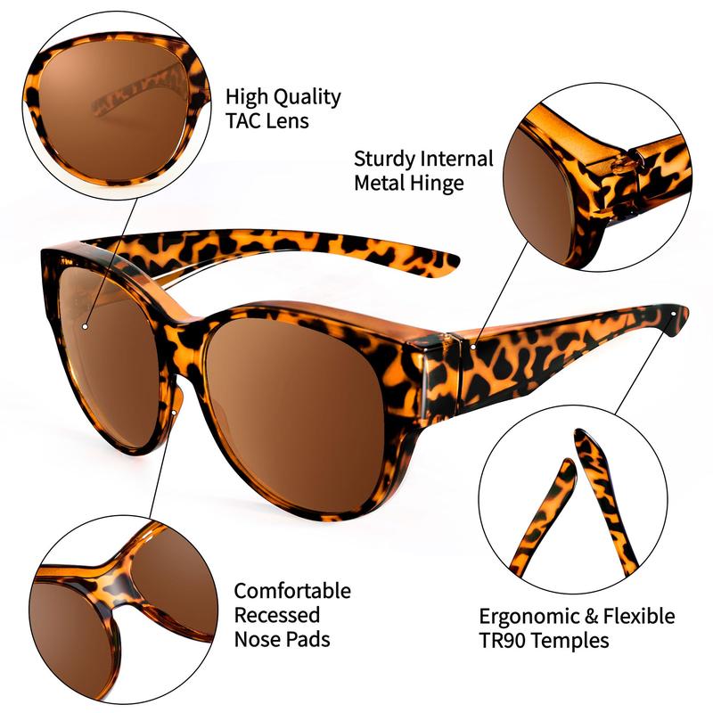 [LAST DAY - BUY 1 GET 1 FREE] Soleé™ - Polarized Over-Glasses Sunglasses